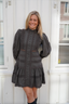 Golightly Gold Kjole - Dark Brown