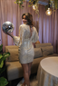 Golightly Disco Kjole - Gold Sequins