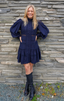 Golightly Gold Kjole - Deep Blue