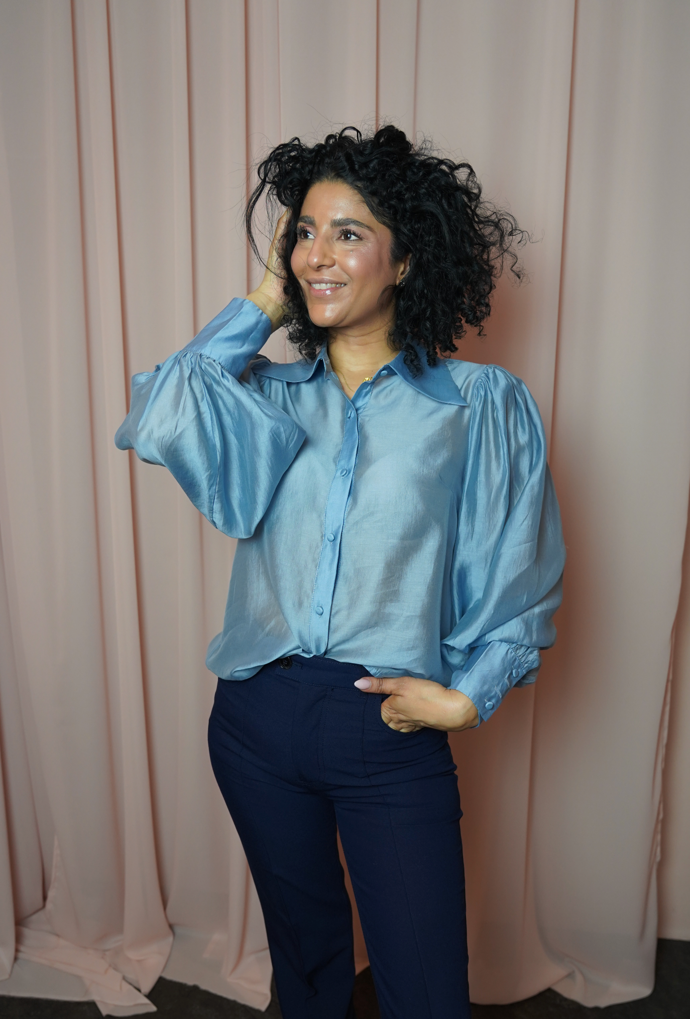 French favorite blouse - Blue