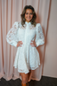 Golightly Fleur kjole - White