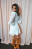 Golightly Fleur kjole - White