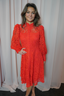 Golightly Fleur kjole - Coral