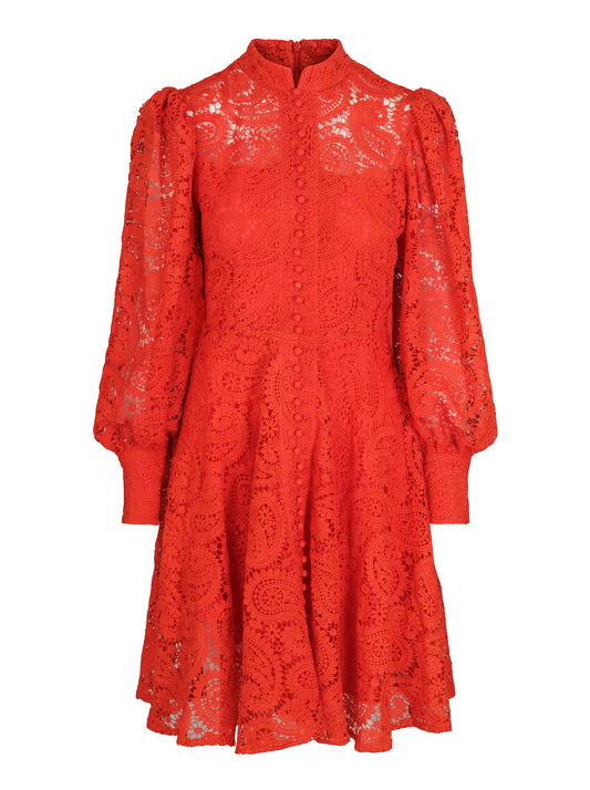 Fleur Dress - Coral