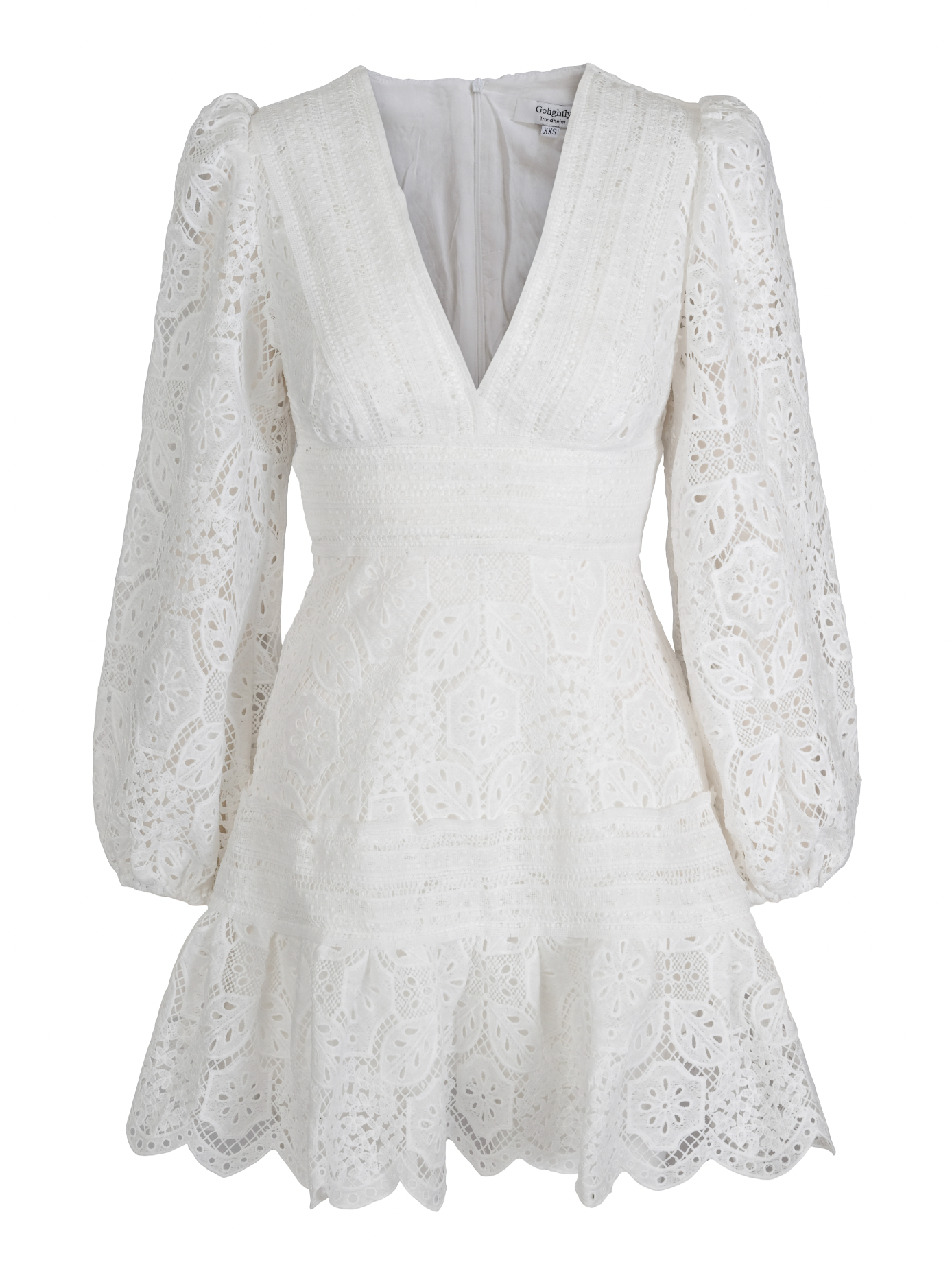 Castle dress - White